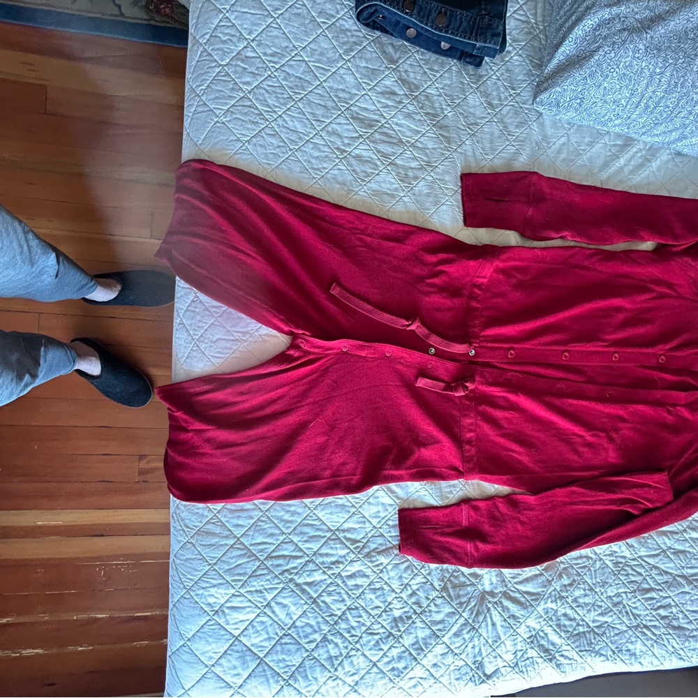 Red Women's minute 33 Pajama onesie
